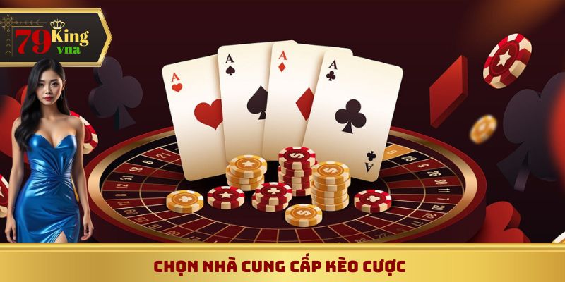 Chọn một trong những sảnh chơi được hỗ trợ