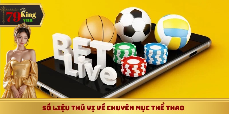 Những thông số thú vị về chuyên mục Thể thao 79King